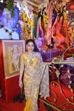 Sumona Chakravarti at North Bombay Sarbojanin Durga Puja in Mumbai on 2nd Oct 2014